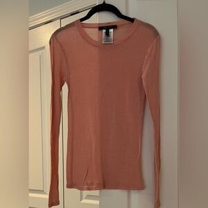 BCBGMaxAzria Coral Long Sleeve Top